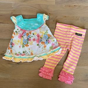 Matilda Jane Baby Girl Outfit 6-12 Months